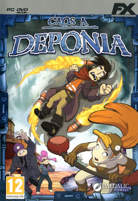 Chaos on Deponia box art for Playstation 4